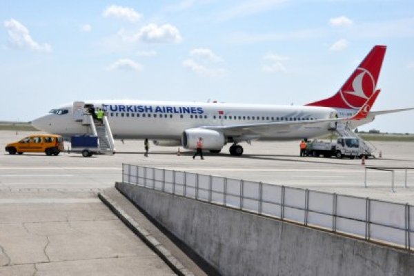 Peste 2.800 de pasageri au ales să zboare cu Turkish Airlines pe ruta Constanţa - Istanbul şi retur